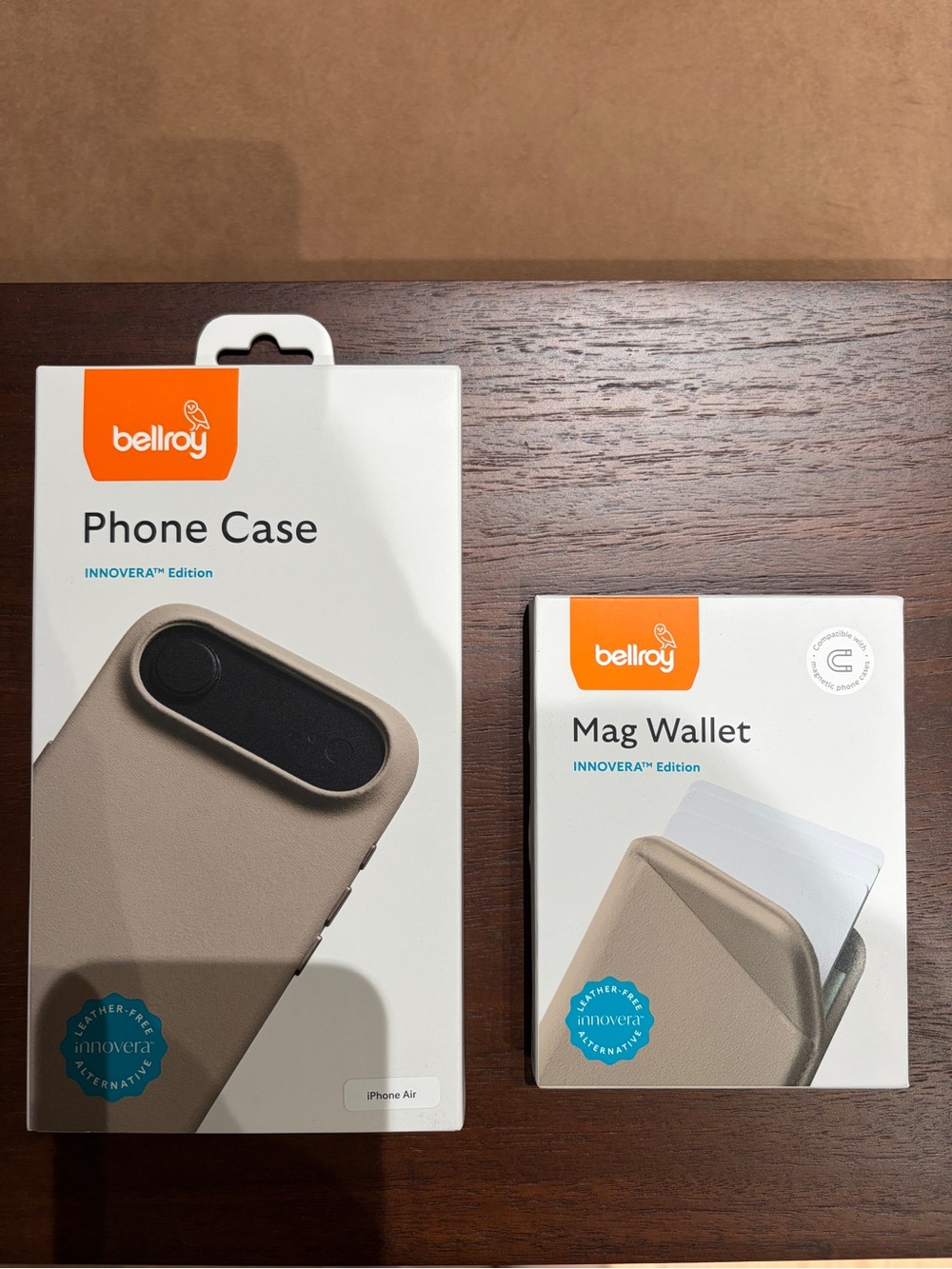 Bellroy iPhone Air Case with Mag Wallet Tahini NWT - Picture 2 of 2
